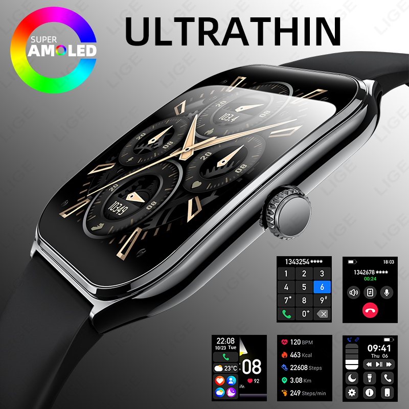 LIGE New Ultra Thin Smart Watc - огляд і ціна Watches Ladies Smartwatch