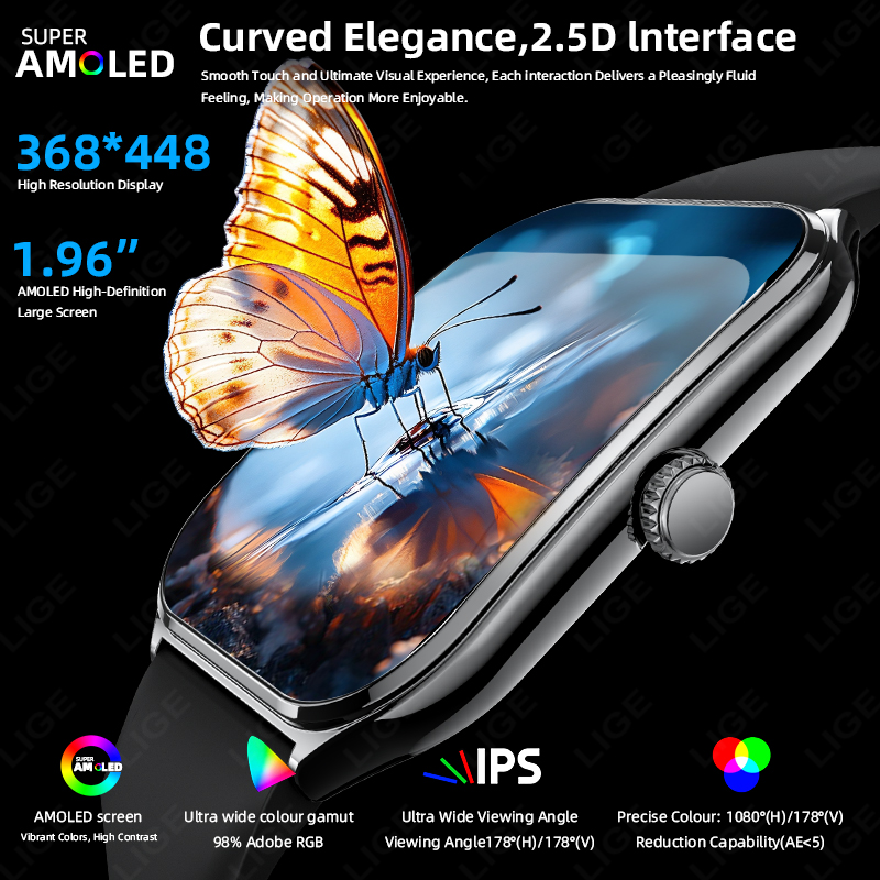LIGE New Ultra Thin Smart Watc - огляд і ціна Watches Ladies Smartwatch