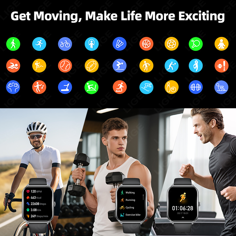 LIGE New Ultra Thin Smart Watc - огляд і ціна Watches Ladies Smartwatch