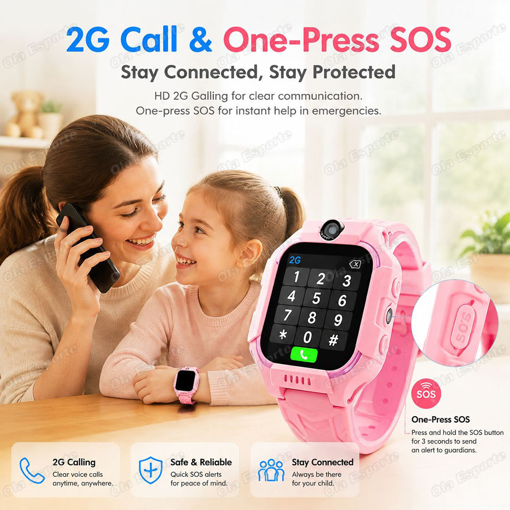 2027 New 2G/5G Kids Smart Watc - огляд і ціна Smartwatch Watches For Girls