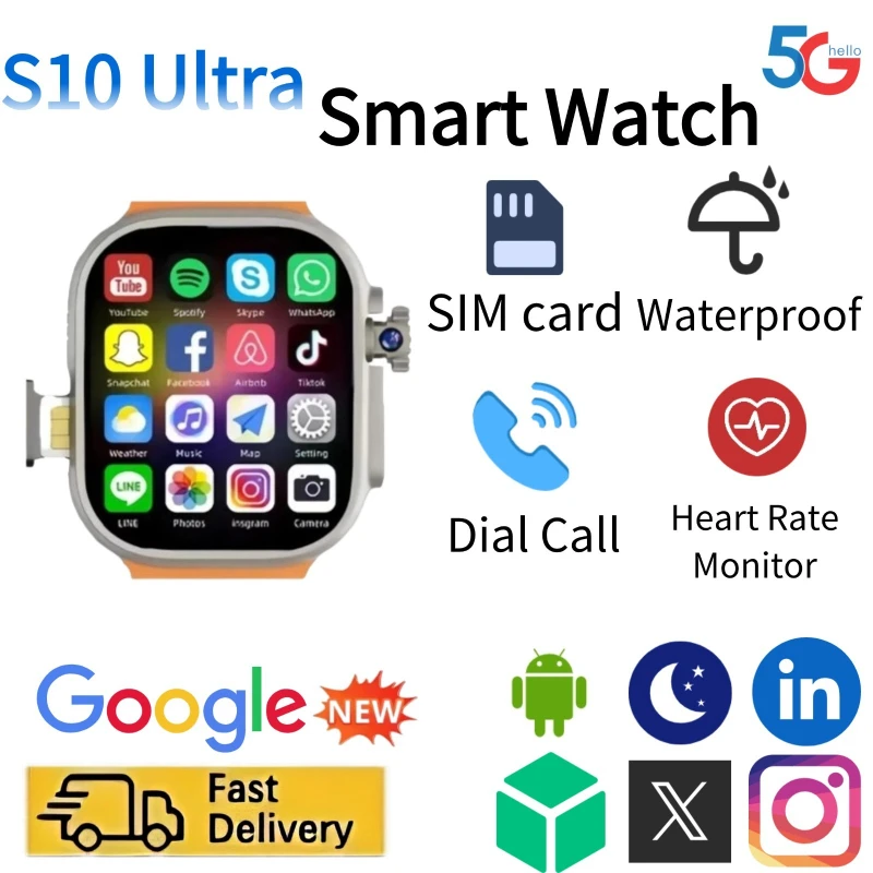 Network Smartwatch S10Ultra SI - огляд і ціна Smartwatch Watches Price